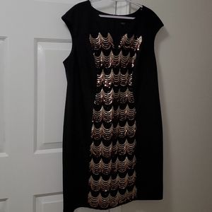 Lovely sequined dress.